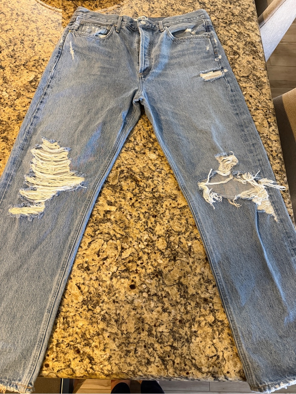 Agolde Light Blue Denim Jeans